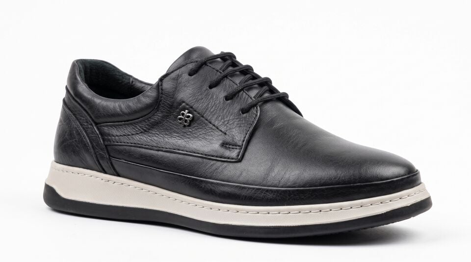 Siyah Dana Derisi Casual Ayakkabı – 590 Model