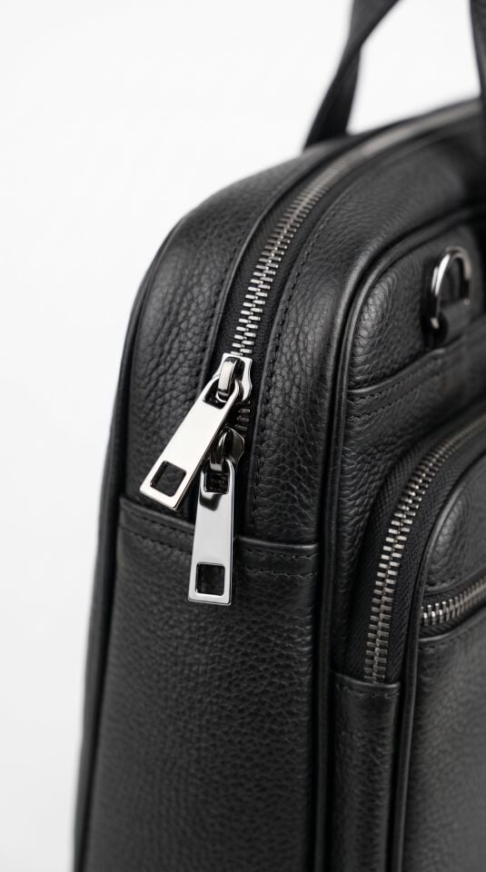Büyük Laptop Siyah Evrak Çantası