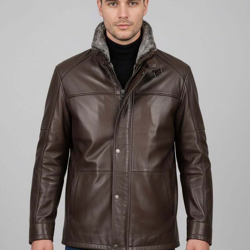 Adorian Erkek Deri Kaban