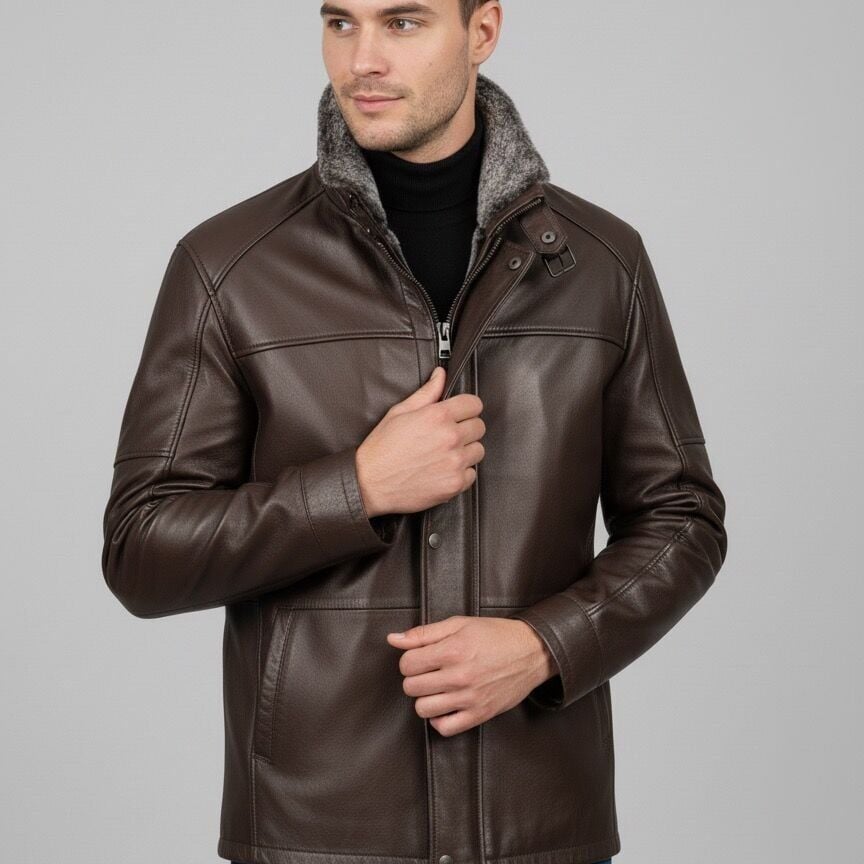 Adorian Erkek Deri Kaban