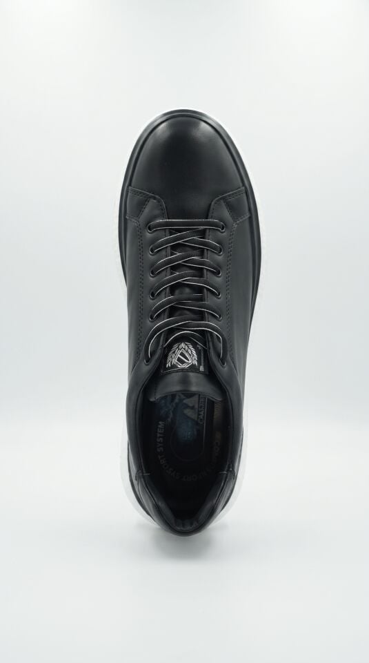 Siyah Dana Derisi Sneaker – 2001 Model
