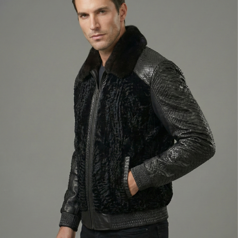 VIPER Erkek Deri Mont