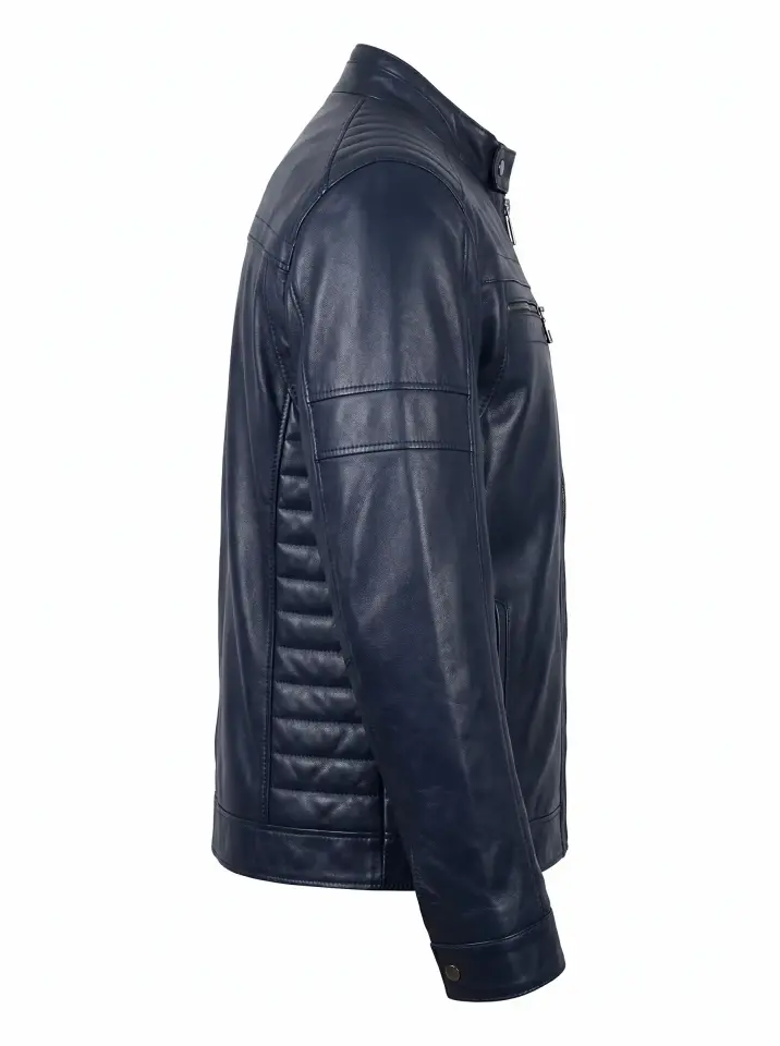 129 Erkek Deri Mont – Slim Fit Kuzu Derisi