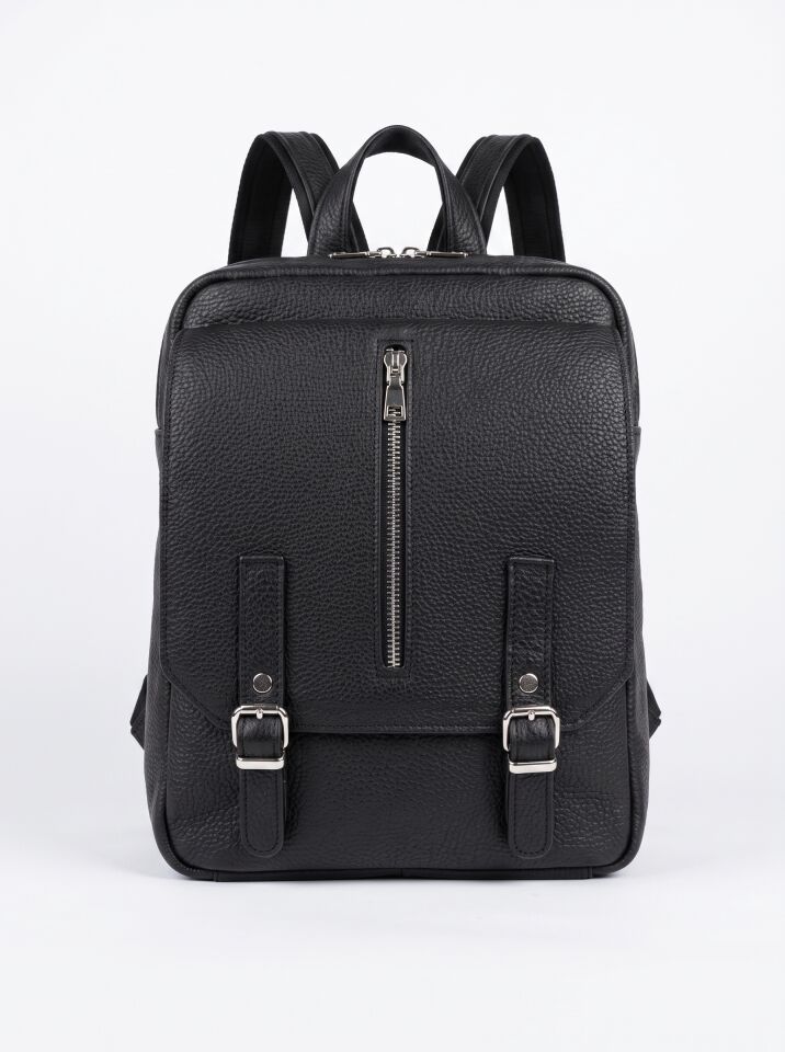 Siyah Deri Sırt Çantası SDG_83 | Dana Derisi Kadın Backpack