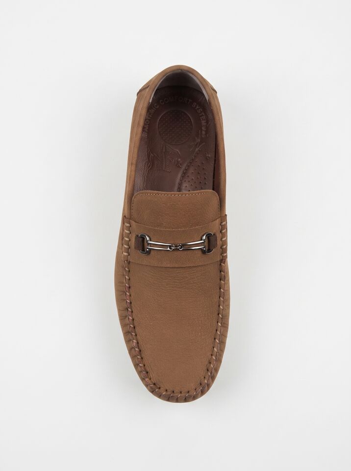 Rok Kum Tokalı Loafer — Dana Derisi Erkek Makosen