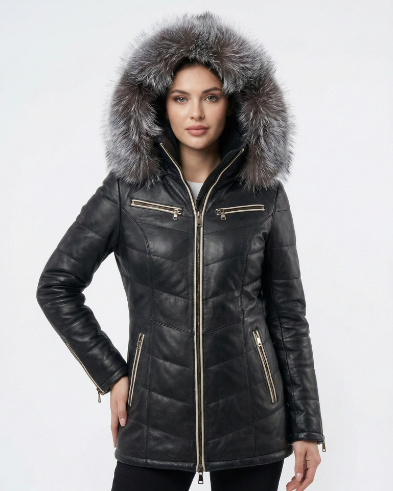 Vera Siyah Bayan Deri Mont