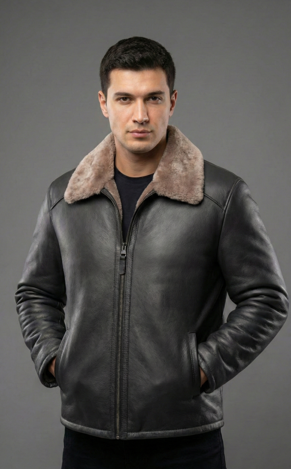 Samuel Erkek Deri Napa Mont