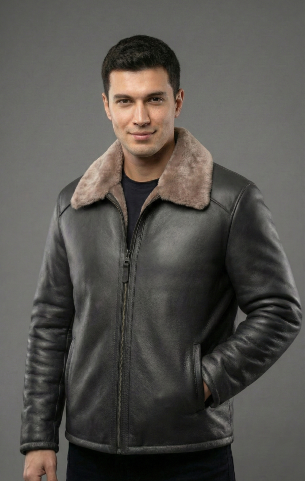 Samuel Erkek Deri Napa Mont