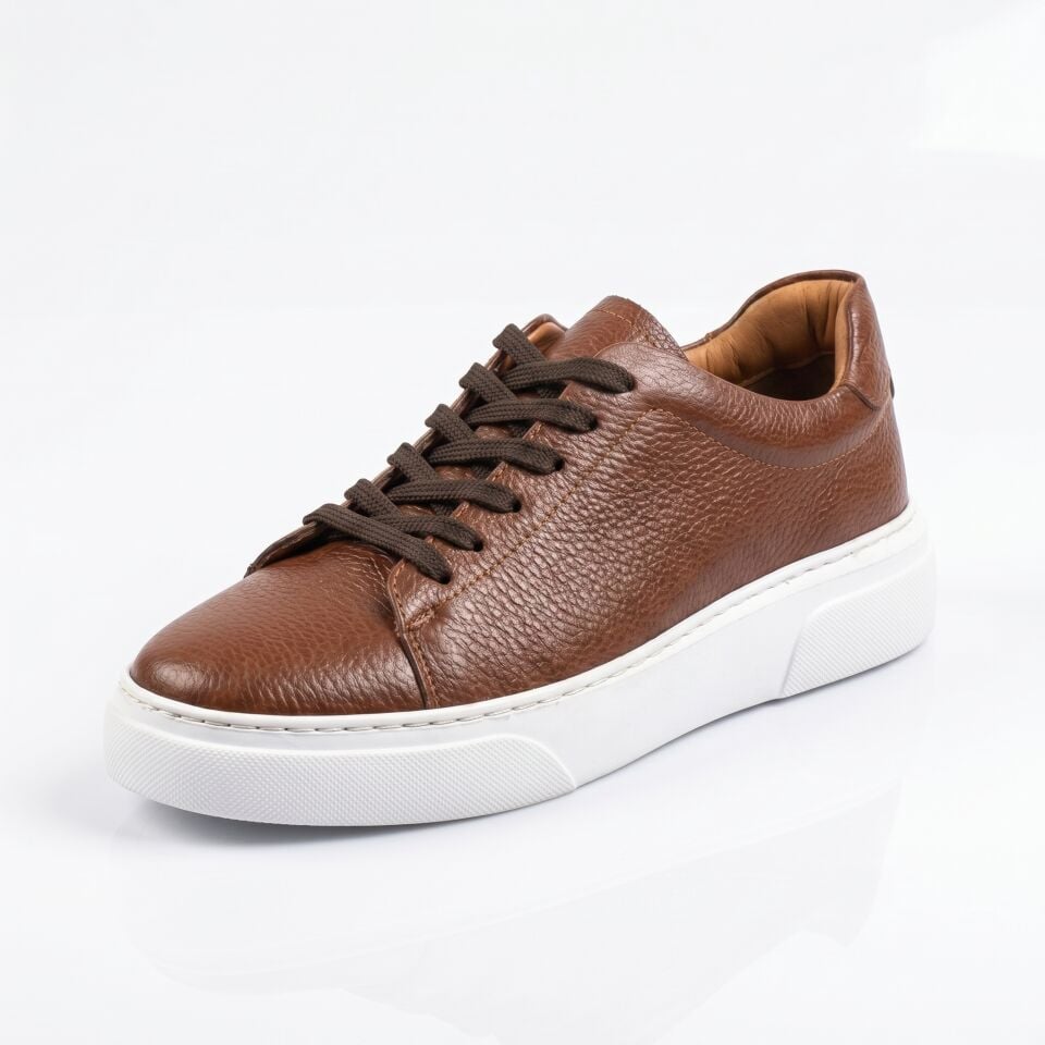 Taba Dana Derisi Sneaker – 230-606 Model
